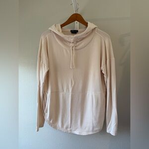 Prana Off-White Hooded Sweater